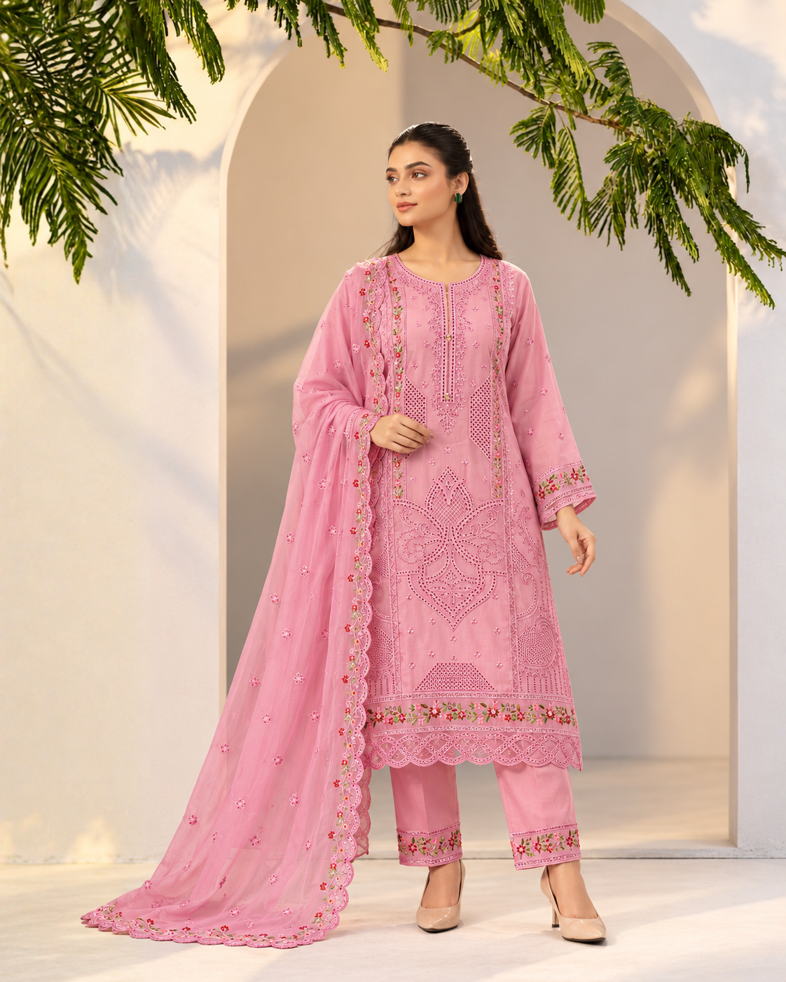 NS-32 | Bluebell - 3 PC (Carnation-Pink)