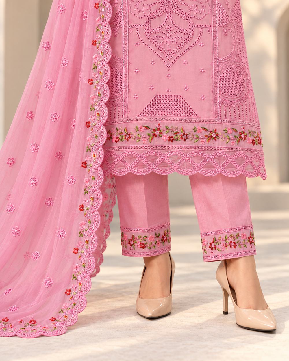 NS-32 | Bluebell - 3 PC (Carnation-Pink)