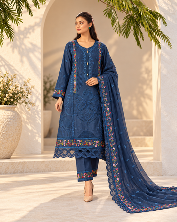 NS-31 | Bluebell - 3 PC (Classic-Blue)