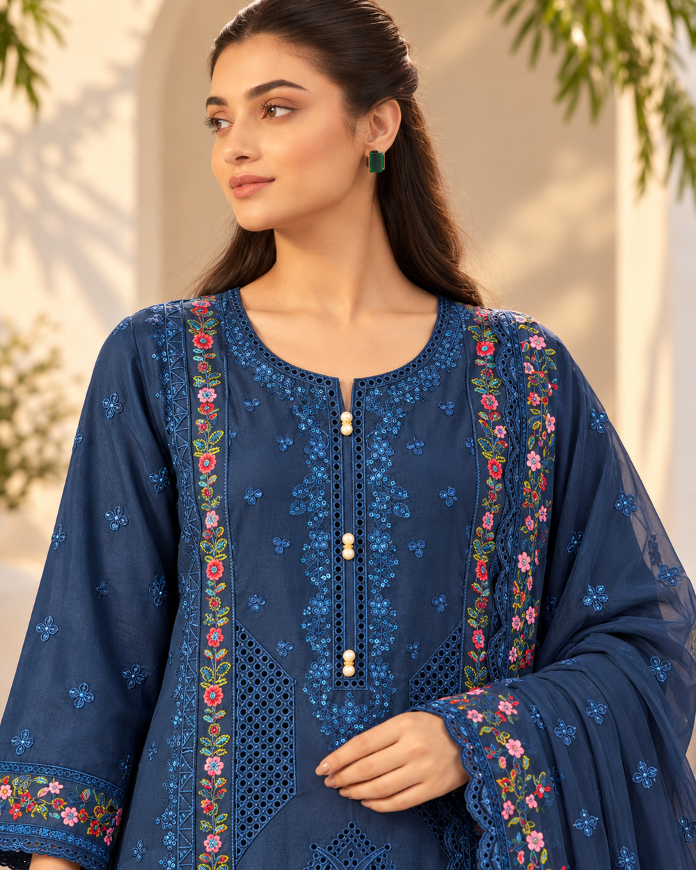 NS-31 | Bluebell - 3 PC (Classic-Blue)