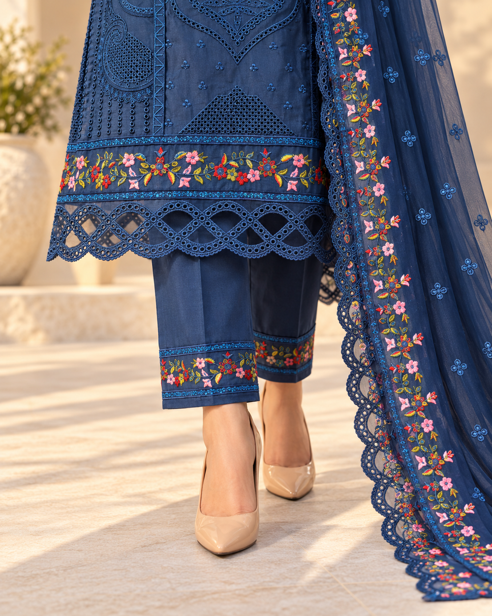 NS-31 | Bluebell - 3 PC (Classic-Blue)