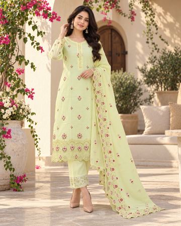 NS-011 | Dahlia - 3 PC (Light-Green)