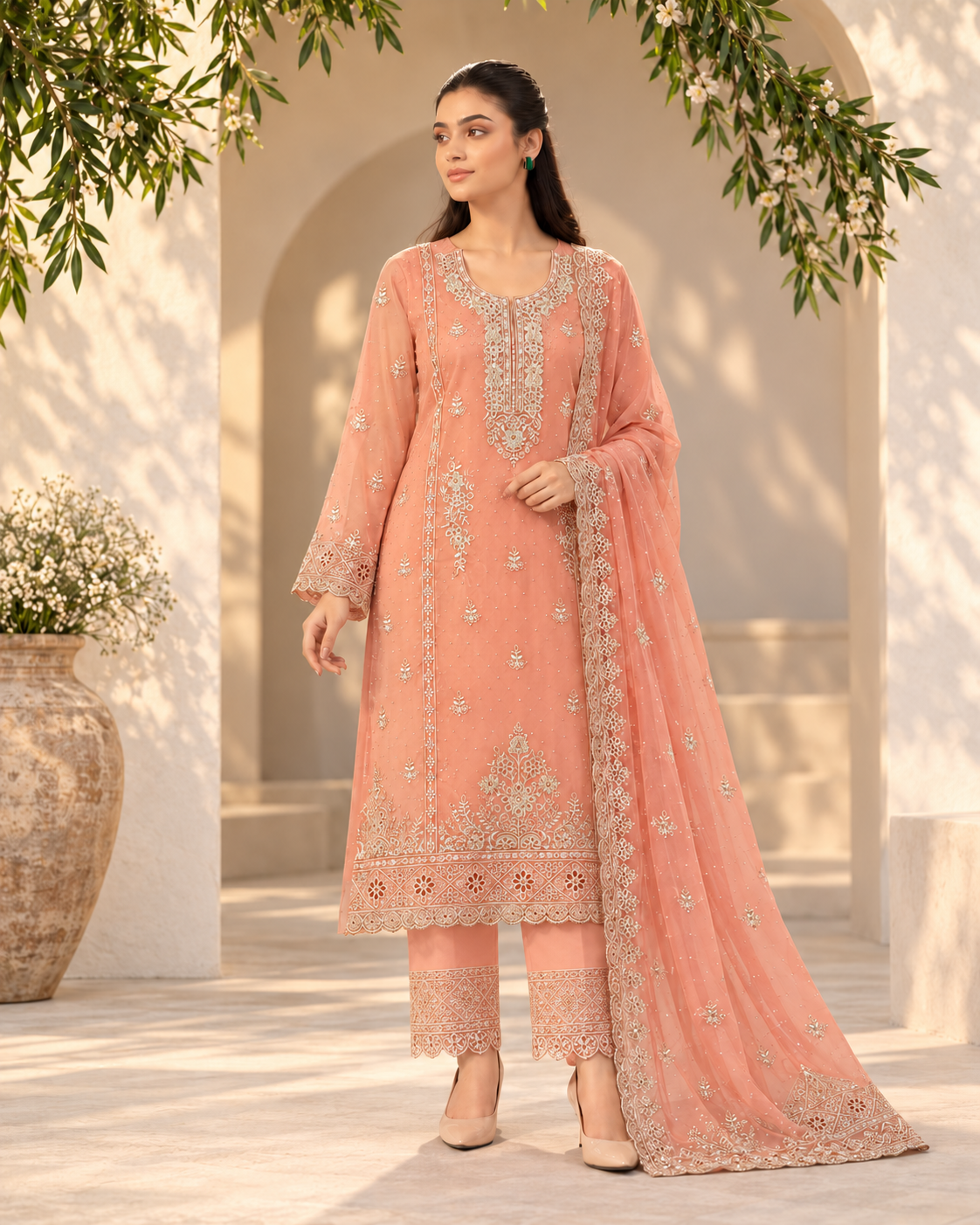 NS-43 | Freesia - 3 PC (Melon-Peach)