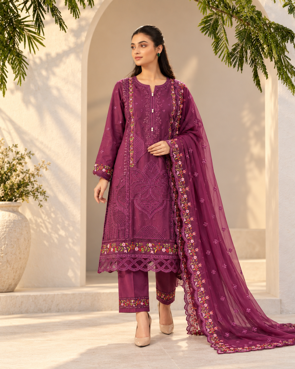 NS-33 | Bluebell - 3 PC (Mulberry)